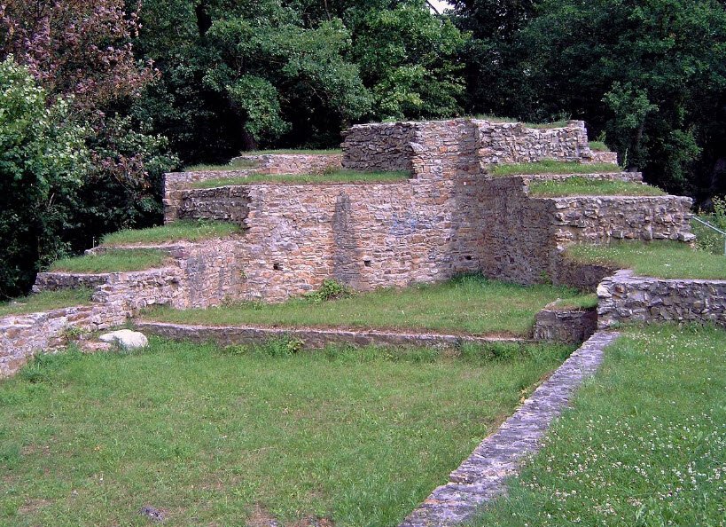 Ruine - Alte Stromburg auf dem Pfarrköpfchen, Stromberg, Germany, Germany
